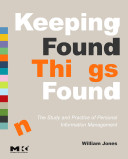 Keeping Found Things Found William P Jones