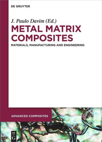 Metal Matrix Composites Materials Manufacturing And Engineering Unknown