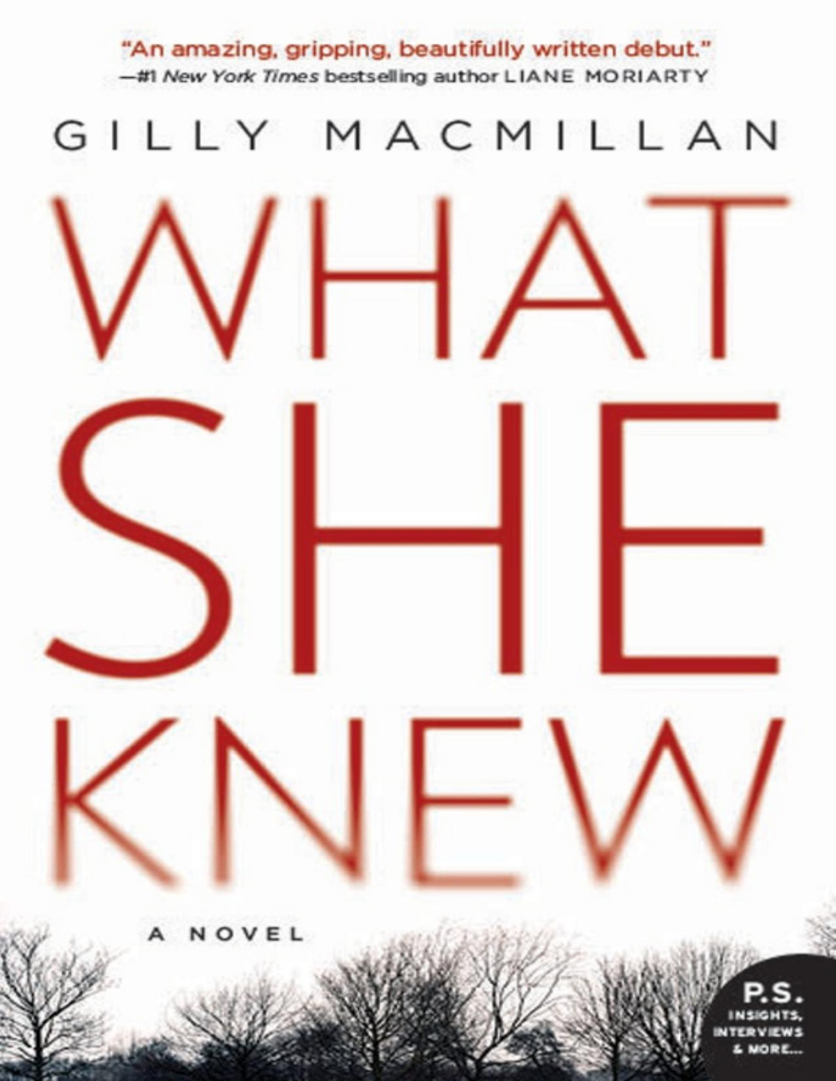 What She Knew Gilly Macmillan