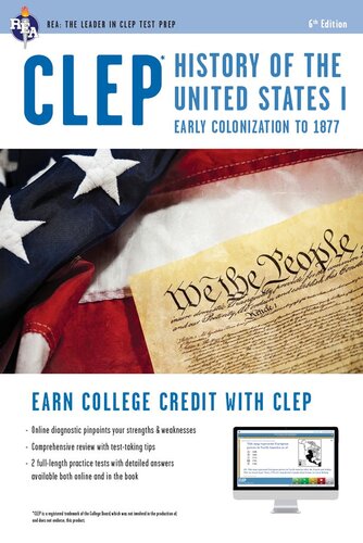 Clep History Of The United States I Editors Of Rea