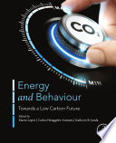 Energy And Behaviour Towards A Low Carbon Future Marta Lopes