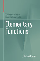 Elementary Functions 1st Edition Andrei Bourchtein Ludmila Bourchtein
