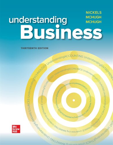 Understanding Business 13th Edition 13th Edition William G Nickels