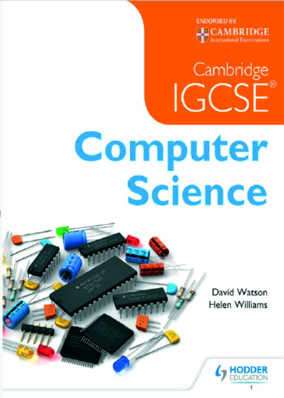 Cambridge Igcse Computer Science David Watson Helen Williams