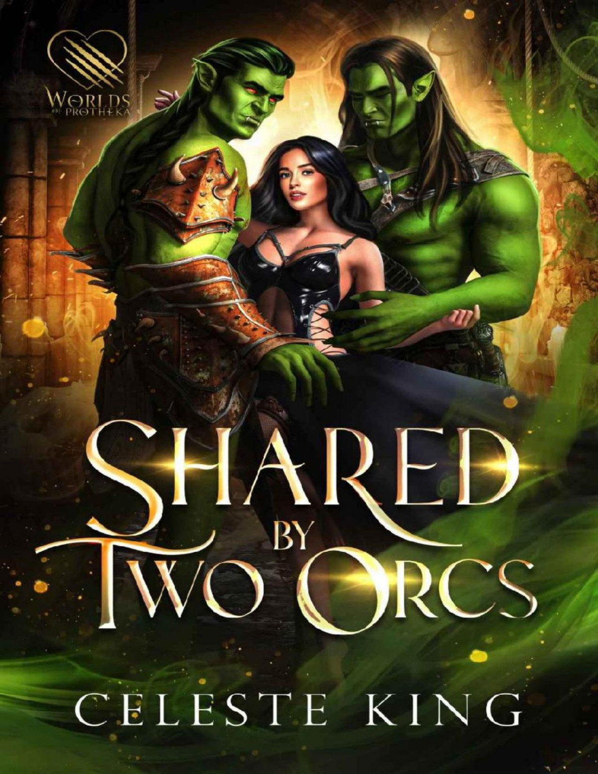 Shared By Two Orcs A Dark Fantasy Romance Celeste King