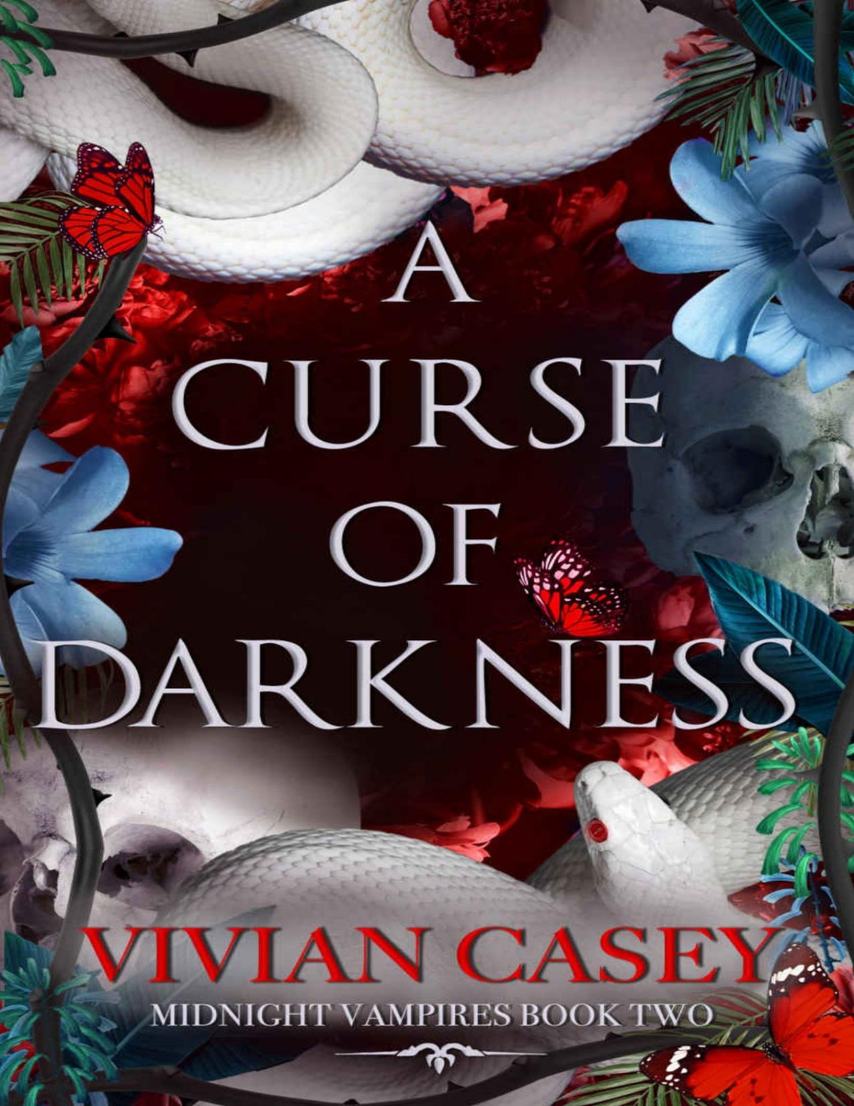 A Curse Of Darkness Midnight Vampires Book Two Vivian Casey
