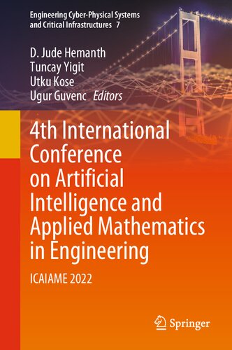 4th International Conference On Artificial Intelligence And Applied Mathematics In Engineering Icaiame 2022 D Jude Hemanth