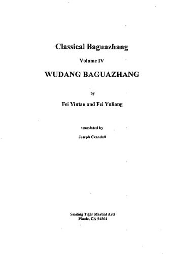 Yin Style Baguazhang Fei Yintao Fei Yuliang Joseph Crandall