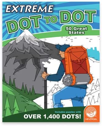 Mindware Extreme Dot To Dots 50 Great States Mindware