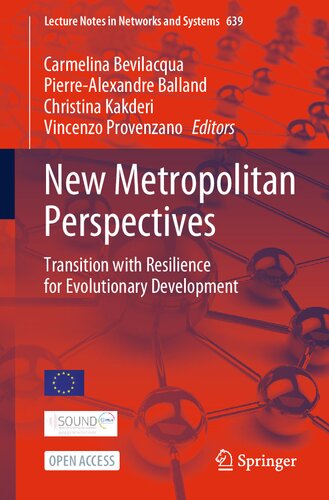 New Metropolitan Perspectives Transition With Resilience For Evolutionary Development Carmelina Bevilacqua