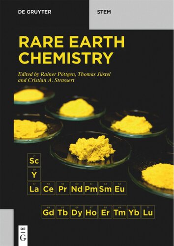 Rare Earth Chemistry Pttgen R Jstel T Strassert Ca Ed