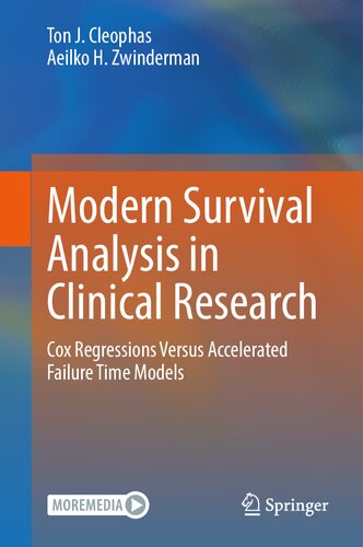 Modern Survival Analysis In Clinical Research Cox Regressions Versus Accelerated Failure Time Models Ton J Cleophas