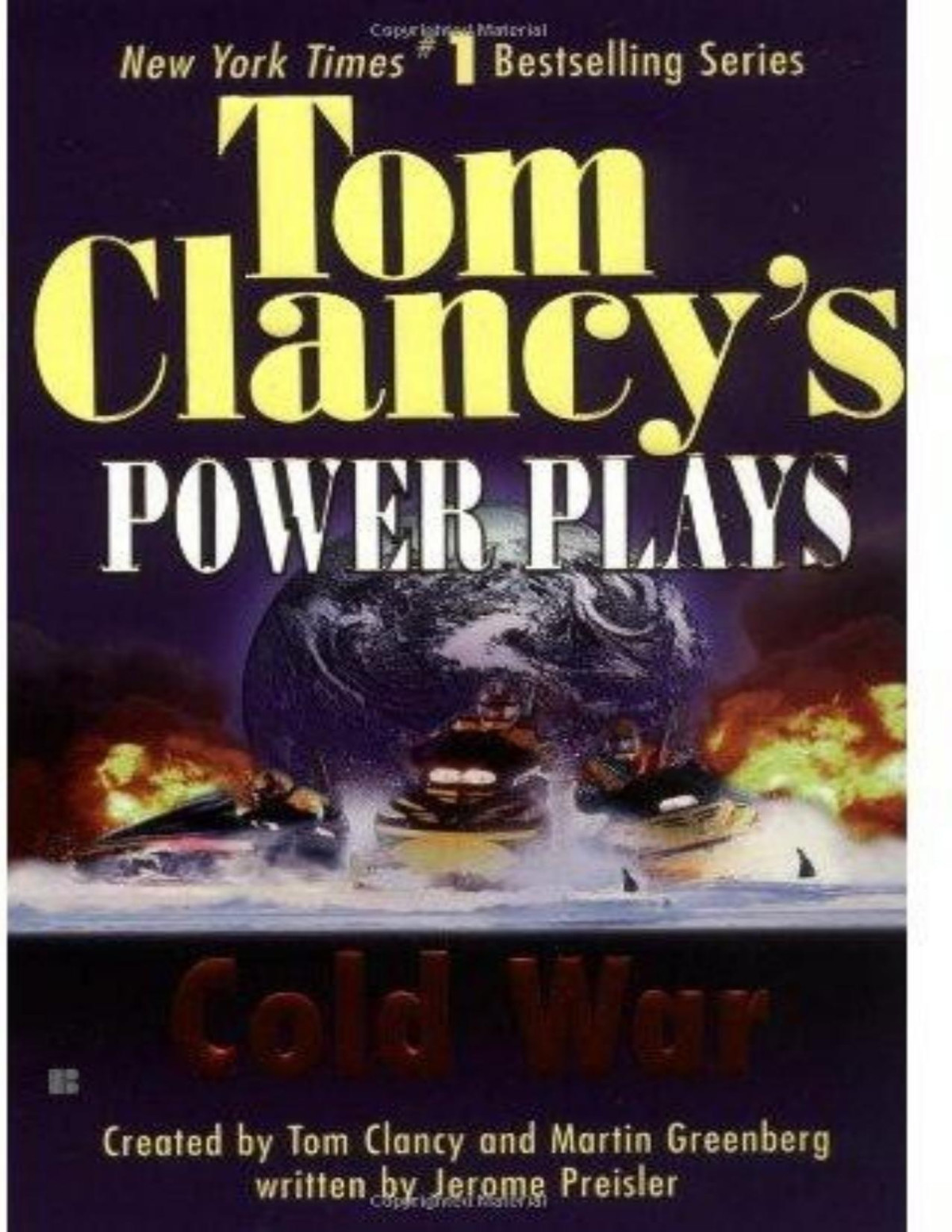5 Cold War Created By Tom Clancy Martin Greenberg Written By Jerome Preisler