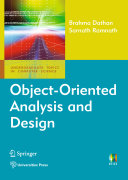 Objectoriented Analysis And Design Sarnath Ramnath Brahma Dathan