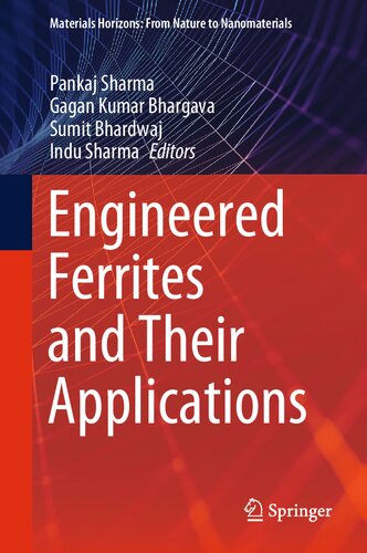 Engineered Ferrites And Their Applications Pankaj Sharma Gagan Kumar Bhargava