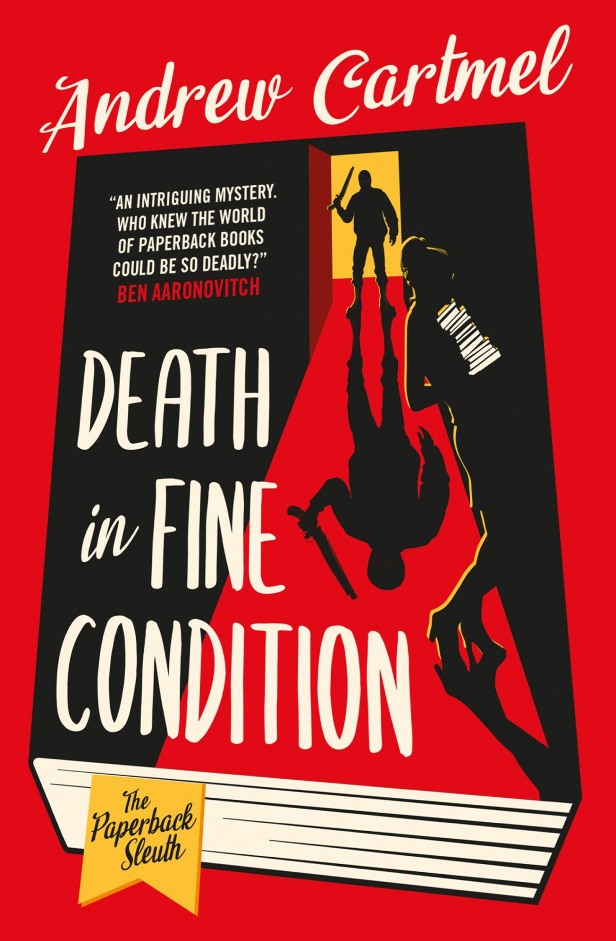 Death In Fine Condition The Paperback Sleuth 1st Edition Andrew Cartmel