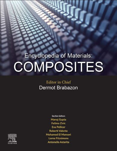 Encyclopedia Of Materials Composites Composites Volume 1 1st Edition Dermot Brabazon Editor