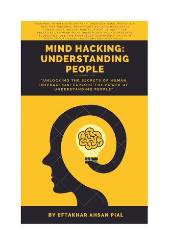 Mind Hacking Understanding People English With Bangla Translation Eftakhar Ahsan Pial