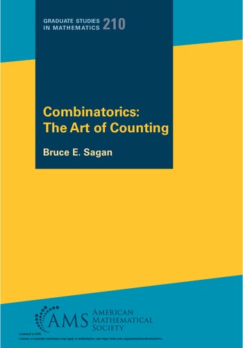 Combinatorics The Art Of Counting Bruce Eli Sagan