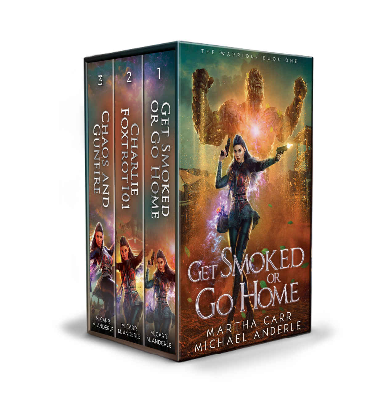 The Warrior Boxed Set 1 Books 13 Carr Martha Anderle Michael