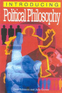 Introducing Political Philosophy 1st Edition Dave Robinson Judy Groves