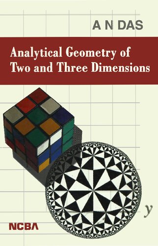 Analytical Geometry Of Two And Three Dimensions A N Das