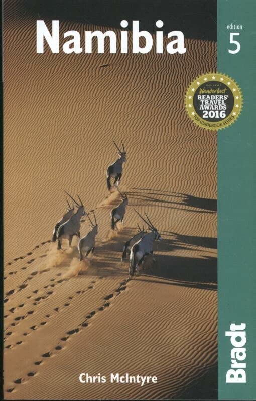 Namibia Bradt Travel Guides 5th Edition Chris Mcintyre