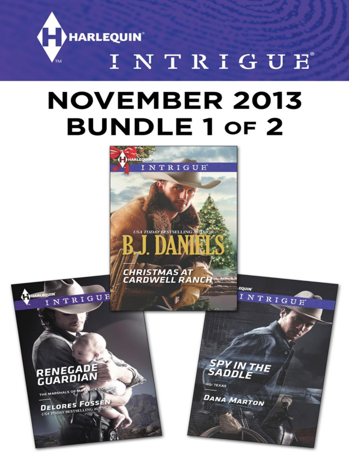 Harlequin Intrigue November 2013 Bundle 1 Of 2 B J Daniels Delores Fossen Dana Marton