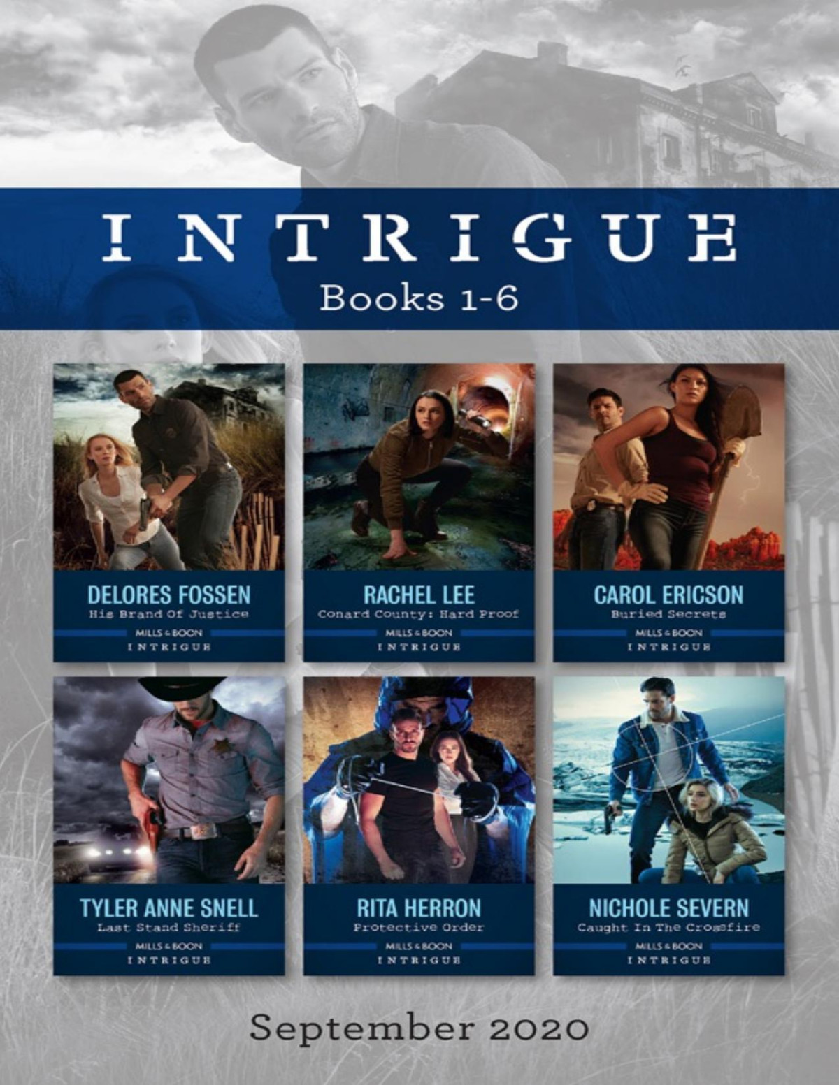 Intrigue Books 16 Delores Fossen Rachel Lee Carol Ericson Tyler Anne Snell