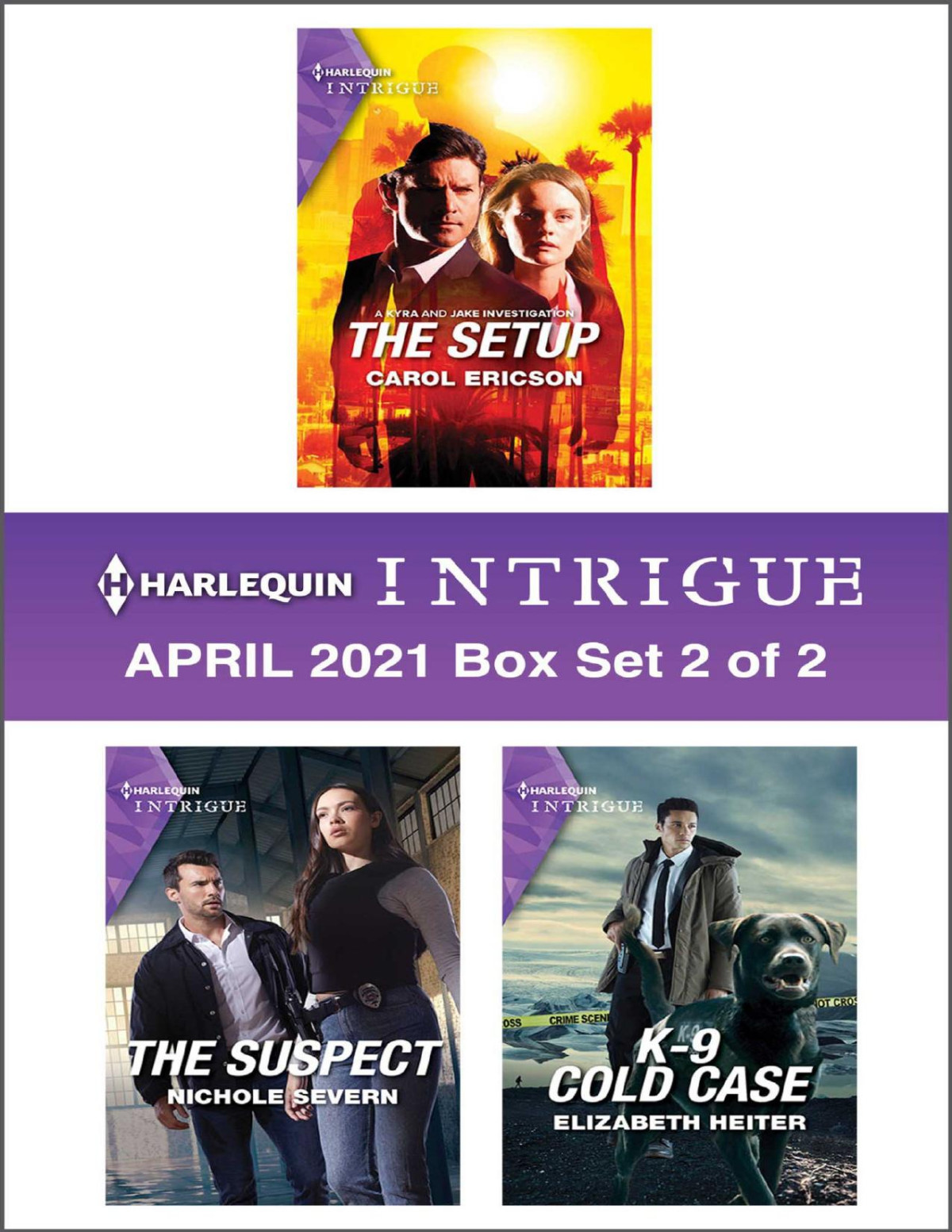 Harlequin Intrigue April 2021box Set 2 Of 2 Carol Ericson