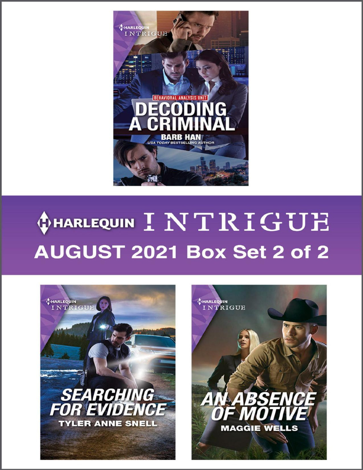 Harlequin Intrigue August 2021box Set 2 Of 2 Barb Han