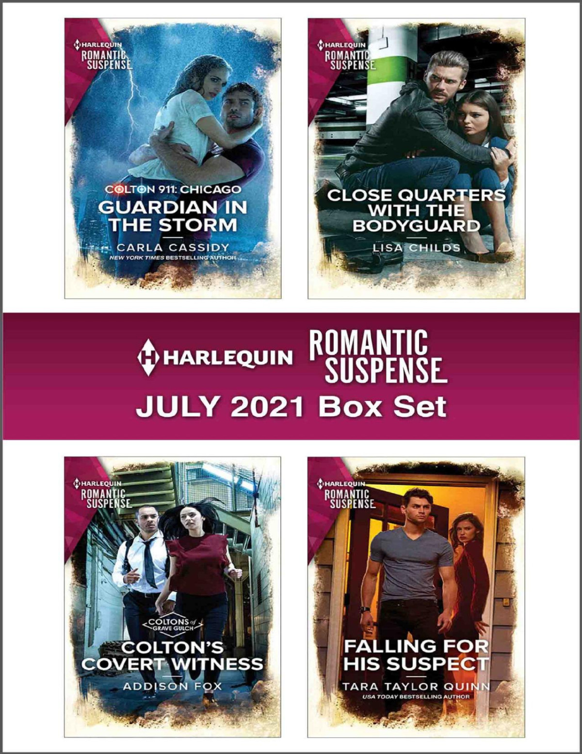 Harlequin Romantic Suspense July 2021 Box Set Carla Cassidy
