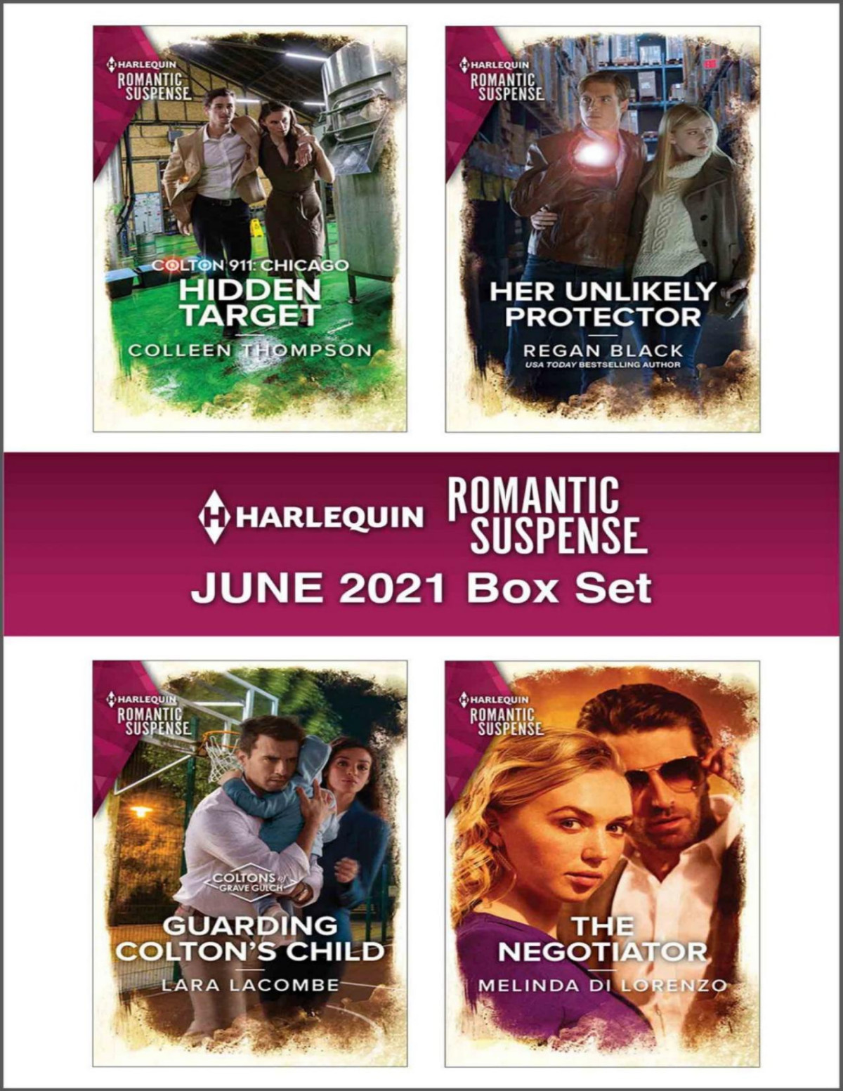 Harlequin Romantic Suspense June 2021 Box Set Colleen Thompson