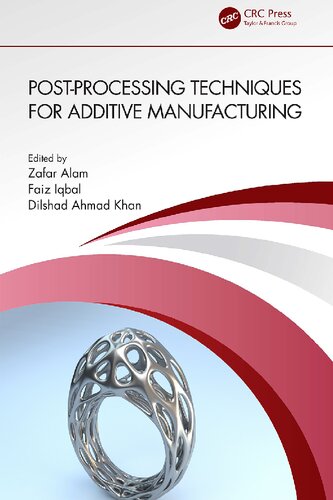 Post Processing Techniques For Additive Manufacturing Zafar Alam