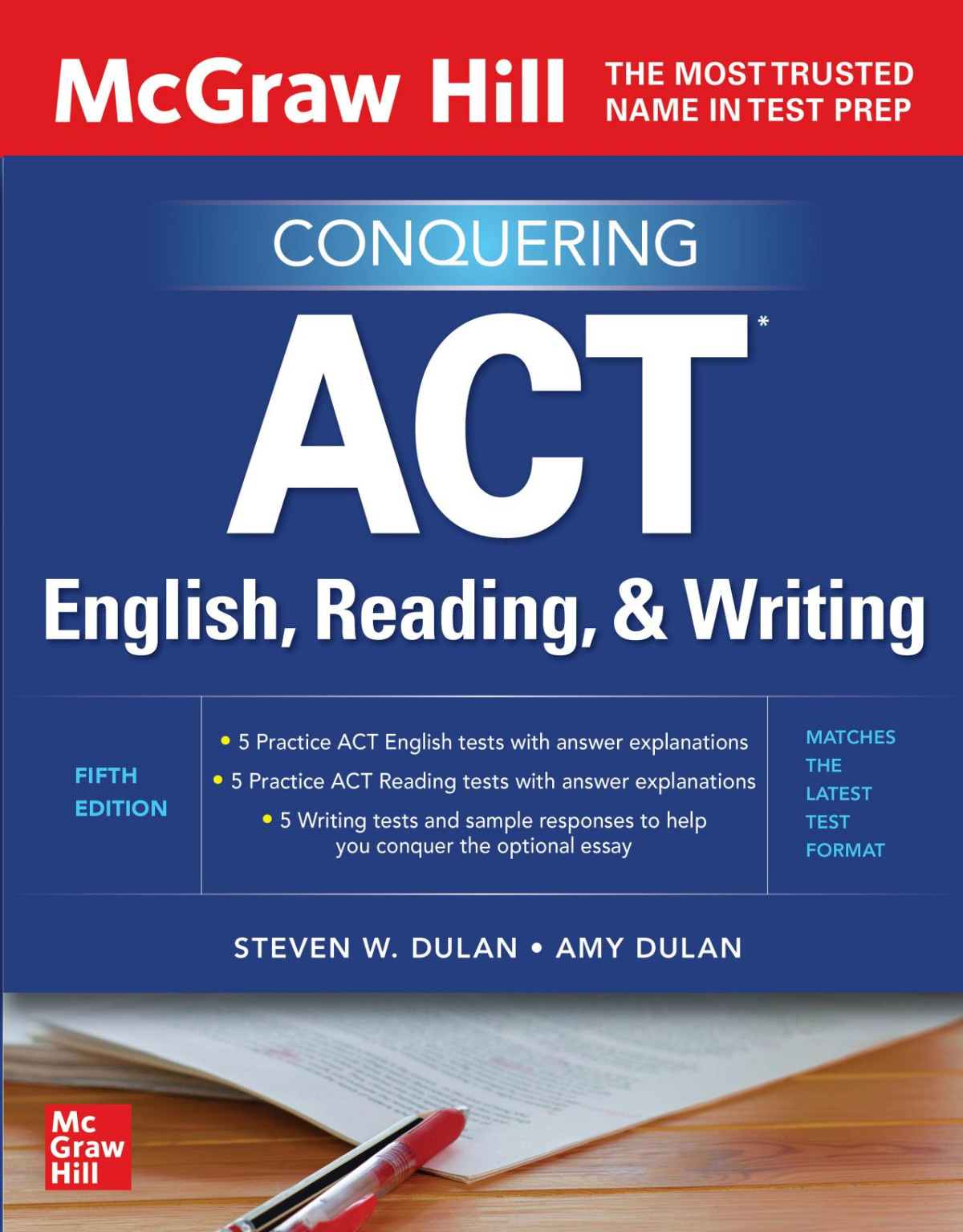 Mcgraw Hill Conquering Act English Reading And Writing 5th Edition 5th Steven Dulan