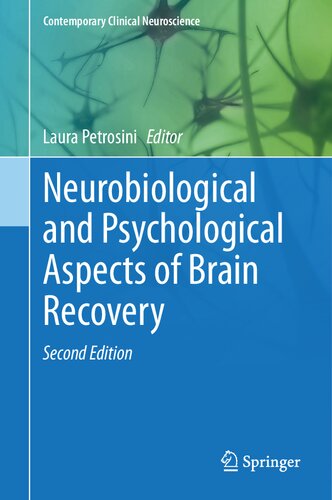 Neurobiological And Psychological Aspects Of Brain Recovery 2nd Edition Laura Petrosini
