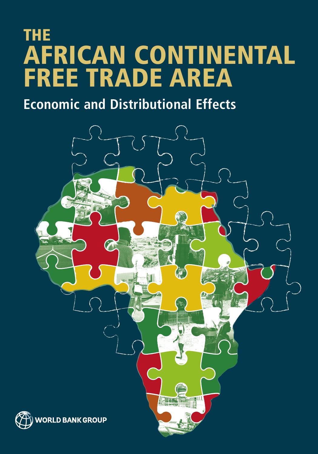 The African Continental Free Trade Area Economic And Distributional Effects World Bank