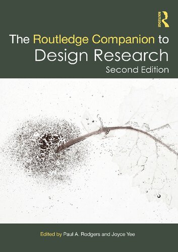 The Routledge Companion To Design Research 2nd Edition Paul A Rodgers