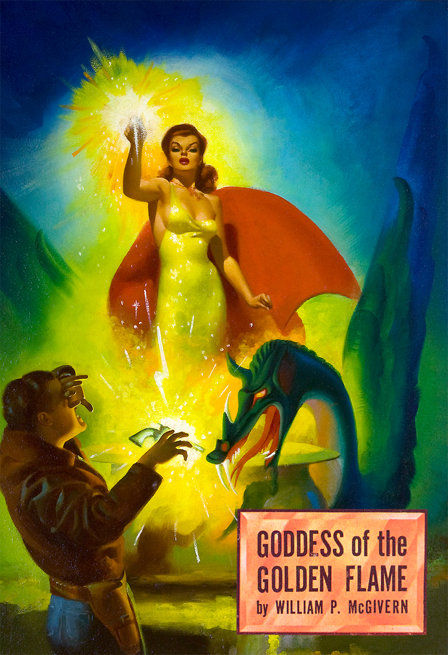 Goddess Of The Golden Flame William P Mcgivern