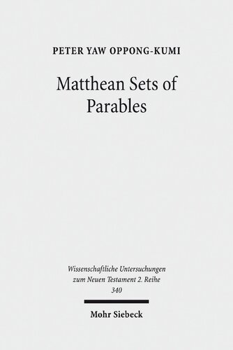 Matthean Sets Of Parables Illustrated Peter Yaw Oppongkumi