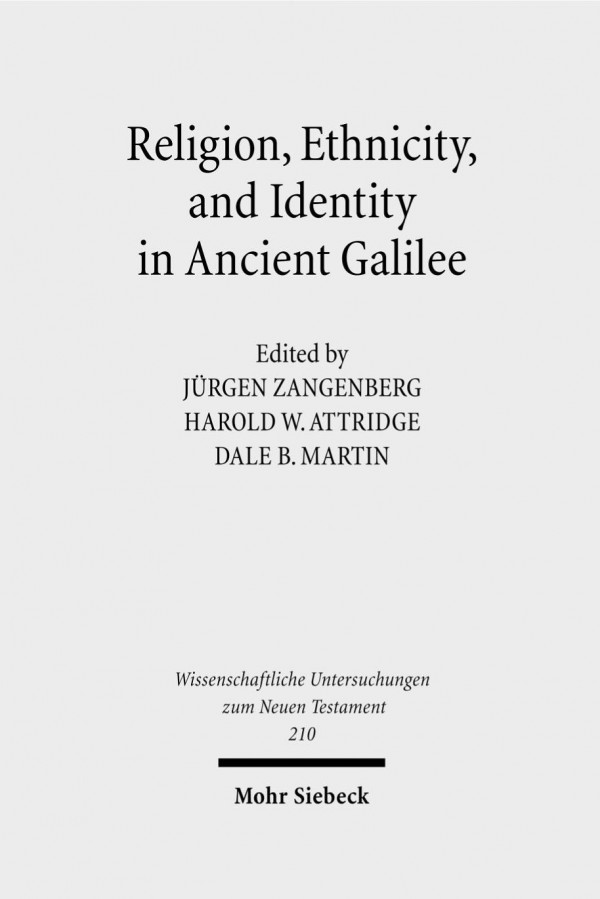 Religion Ethnicity And Identity In Ancient Galilee A Region In Transition Jrgen K Zangenberg