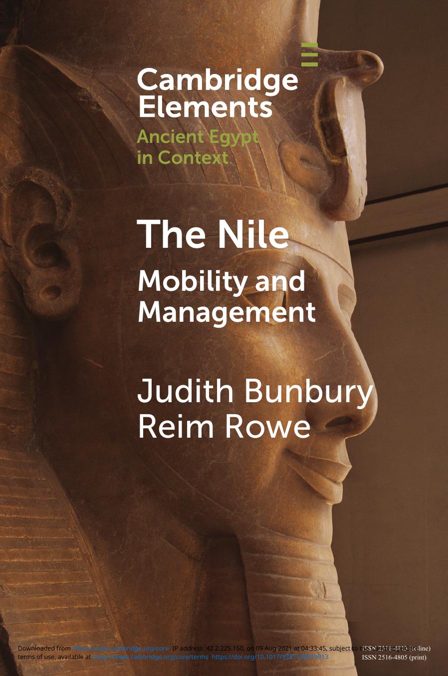 The Nile Mobility And Management Judith Bunbury Reim Rowe