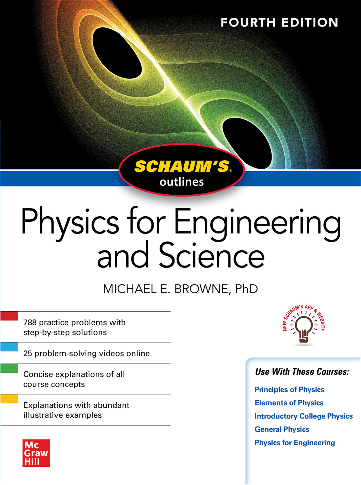 Schaums Outline Of Physics For Engineering And Science 4e 4th Michael Browne