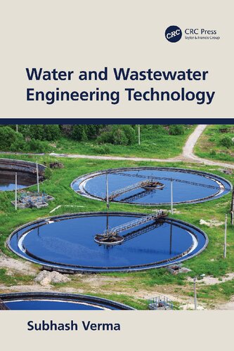Water And Wastewater Engineering Technology 1st Edition Subhash Verma