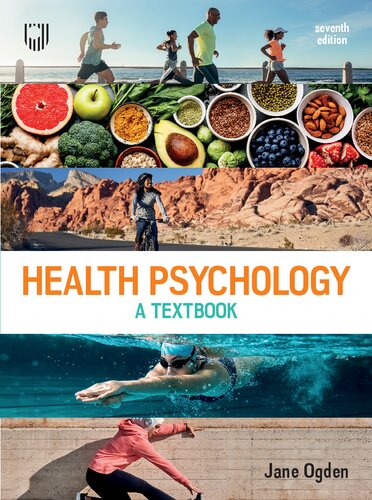 Health Psychology A Textbook 7th Edition 7th Edition Jane Ogden