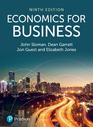 Economics For Business 9th Edition John Sloman Dean Garratt Jon Guest