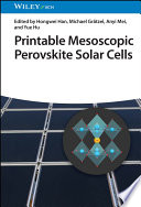 Printable Mesoscopic Perovskite Solar Cells 1st Edition Hongwei Han