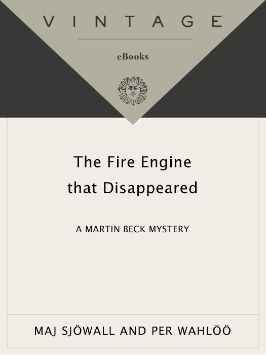 The Fire Engine That Disappeared Maj Sjowall