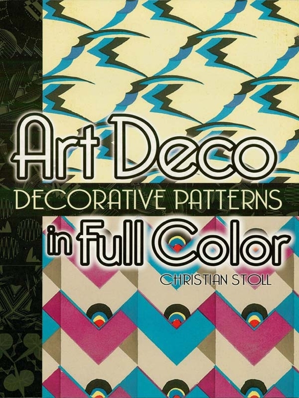 Art Deco Decorative Patterns In Full Color Christian Stoll