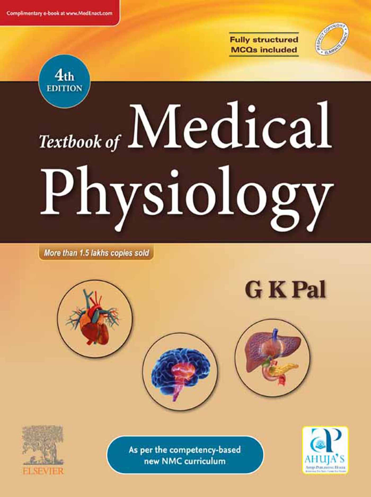 Textbook Of Medical Physiology 4th Edition Ebook Gopal Krushna Pal